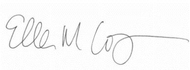 Ellen Cotter - signature